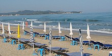 Achavari beach in Corfu island Achavari beach in Corfu island