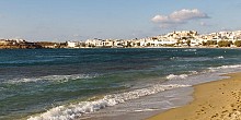 Agios Georgios beach in Naxos island