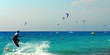 Ai Giannis beach in Lefkada, for 'sports'