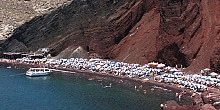 Beaches in Santorini island Beaches in Santorini island