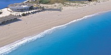 Castro beach in Lefkada island Castro beach in Lefkada island