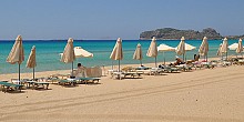 Falasarna beach and Pachia Ammos beach in Chania Falasarna beach and Pachia Ammos beach in Chania