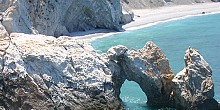 Lalaria beach in Skiathos island Lalaria beach in Skiathos island