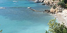 Megalos Mourtias beach in Alonissos island Megalos Mourtias beach in Alonissos island