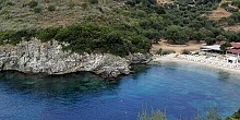 Mikri Ammos beach in Sivota Mikri Ammos beach in Sivota