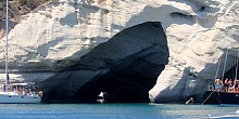Milos. Windward sails... Milos. Windward sails...