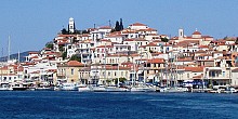 The picturesque island of Poros The picturesque island of Poros