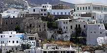 Portara. The Castle of Chora in Naxos island Portara. The Castle of Chora in Naxos island