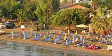 Sidari beach in Corfu island Sidari beach in Corfu island