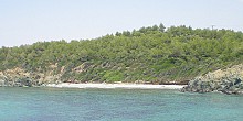Tristinika beach in Halkidiki Tristinika beach in Halkidiki